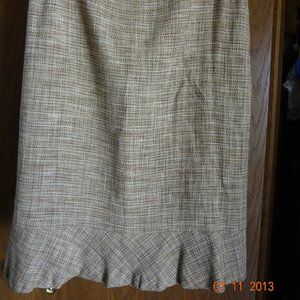 Vintage ZARA WOMAN SILK SKIRT